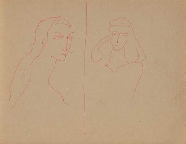 Moses Levy - Cinque Studi di Figure e un Bosco