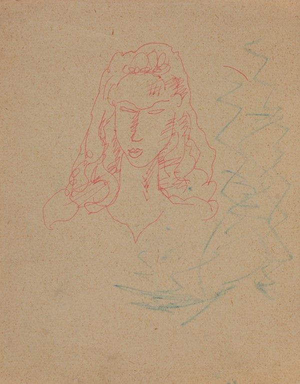 Moses Levy - Cinque Studi di Figure e un Bosco