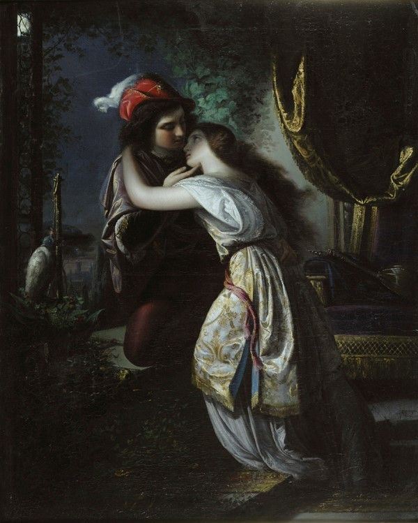 Scuola Lombarda, XIX sec. - Romeo e Giulietta