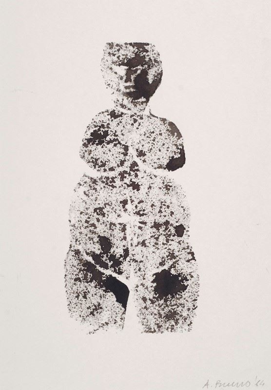 Antonio Bueno - Figura femminile (impronta)