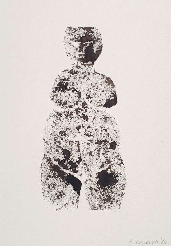 Antonio Bueno - Figura femminile (impronta)