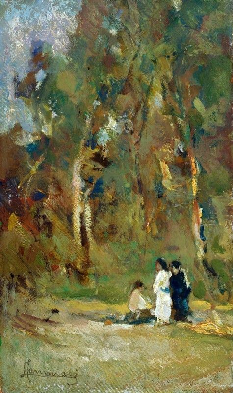 Ludovico Tommasi - Figure femminili nel bosco