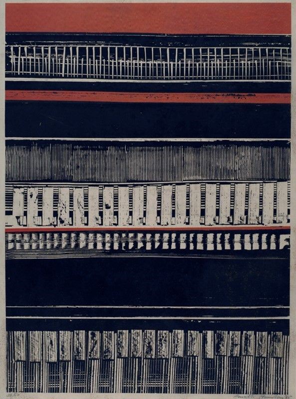 Arnaldo Pomodoro : Senza titolo  (1965)  - Litografia - Auction Grafica ed edizioni - Galleria Pananti Casa d'Aste