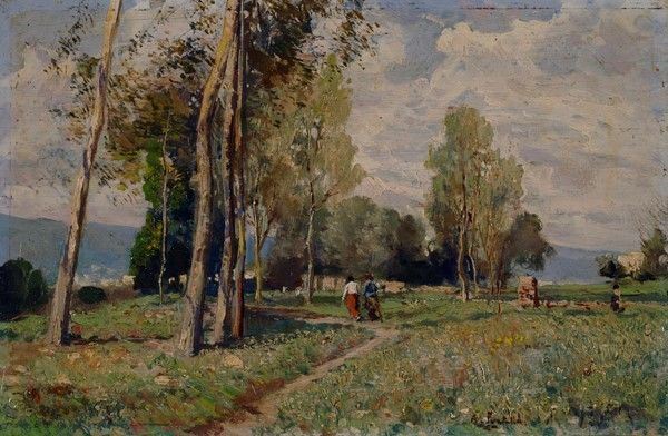 Attilio Pratella - Paesaggio