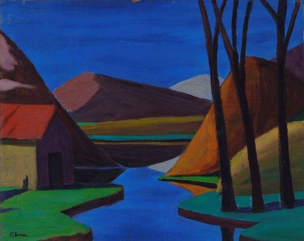 Pompeo Borra - Paesaggio