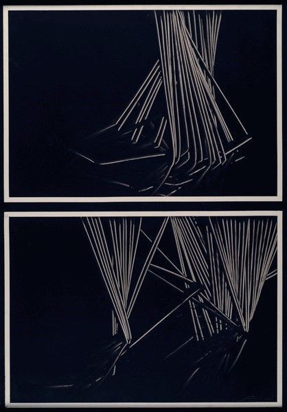 Emilio Scanavino : Senza titolo  (1975)  - Acrilico su cartone riportato su tavola - Auction Autori Moderni e Contemporanei, Grafica ed Edizioni - Galleria Pananti Casa d'Aste