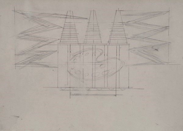 Fortunato Depero - Accumulatore e tavolozza