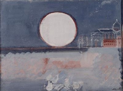 La Luna Vicino alla Chiesa