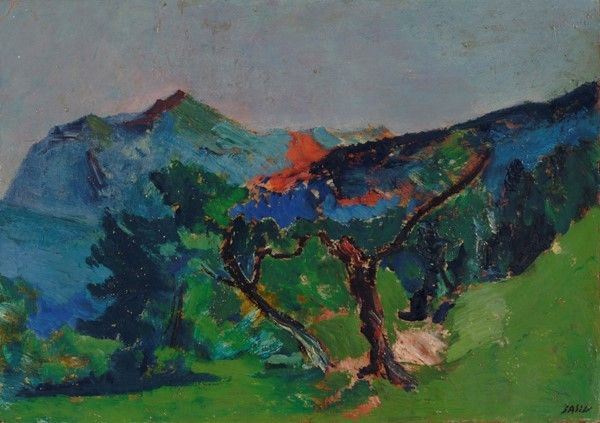 Aligi Sassu - Paesaggio