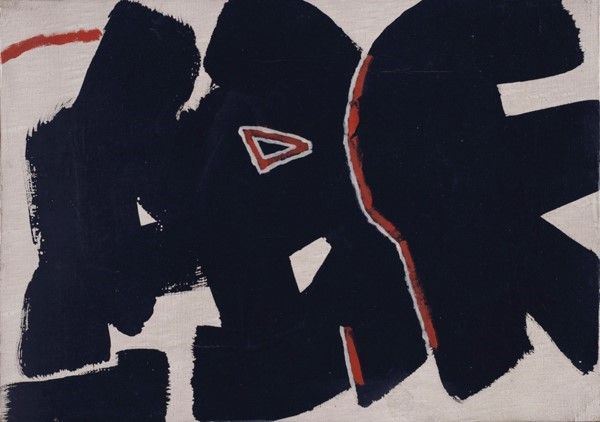 Giuseppe Capogrossi : Superficie n. 682  (1966)  - Olio su tela - Auction Autori Moderni e Contemporanei, Grafica ed Edizioni - Galleria Pananti Casa d'Aste