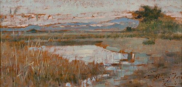 Niccolò Cannicci - Paesaggio della Maremma