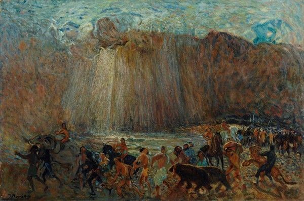 Plinio Nomellini - Dopo il Diluvio