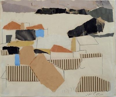 Paesaggio con Case