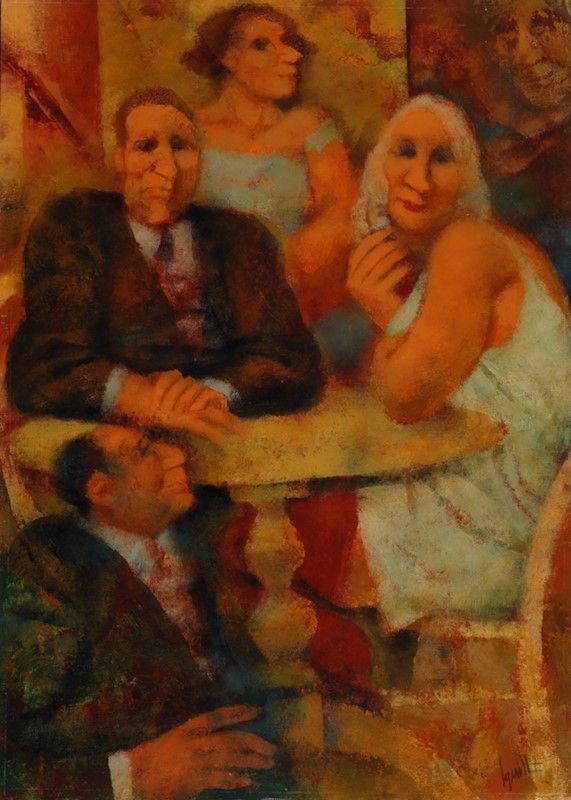 Remo Squillantini - Figure al caffè