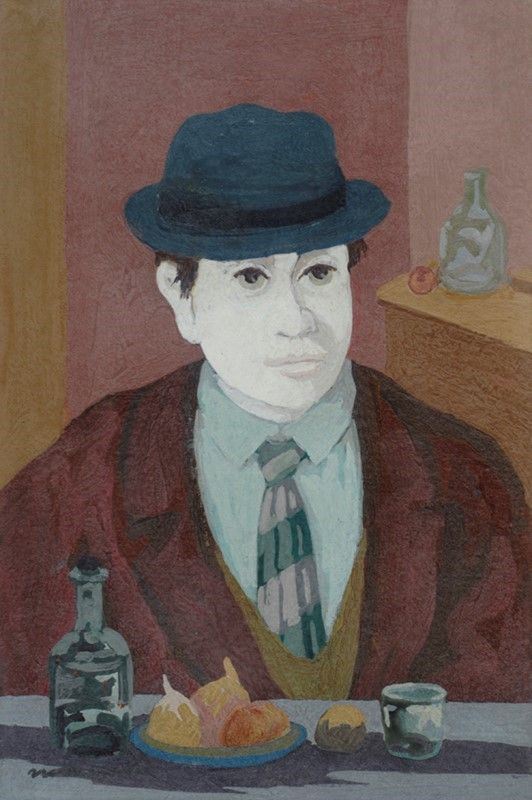 Marcello Boccacci - Uomo al tavolo