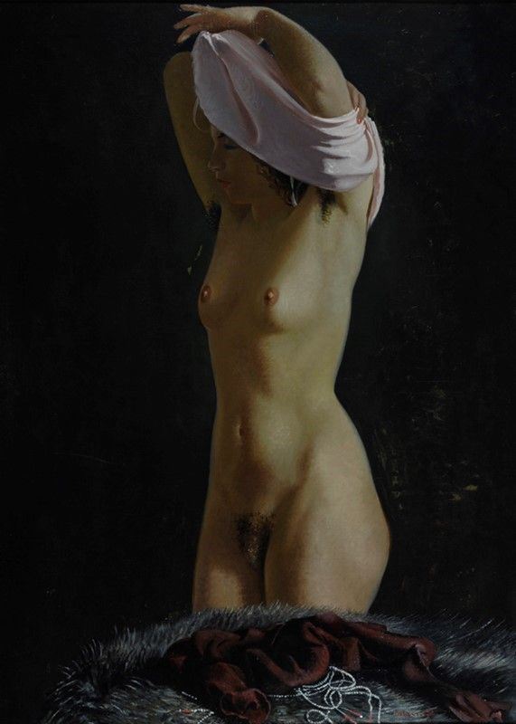 Giovanni Colacicchi - Nudo di donna