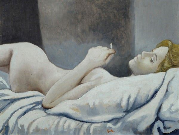 Donna distesa