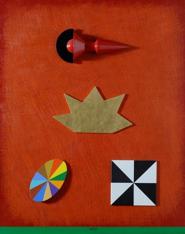 Lucio Del Pezzo - Ellisse multicolore