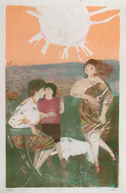 Bruno Saetti - In giardino