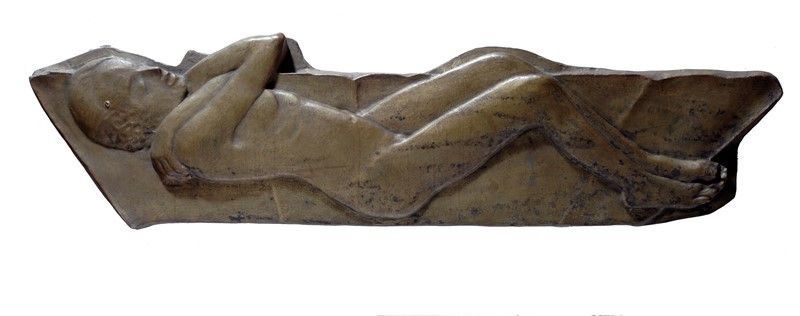 Felice Casorati - Figura Sdraiata o la Dormiente