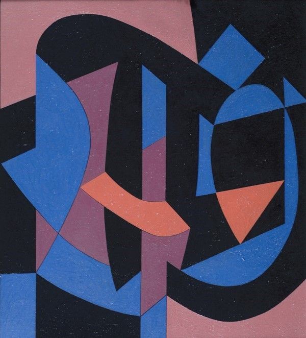 Victor Vasarely : Mereng  ((1969-1989))  - Acrilico su tela - Auction Autori Moderni e Contemporanei, Grafica ed Edizioni - Galleria Pananti Casa d'Aste