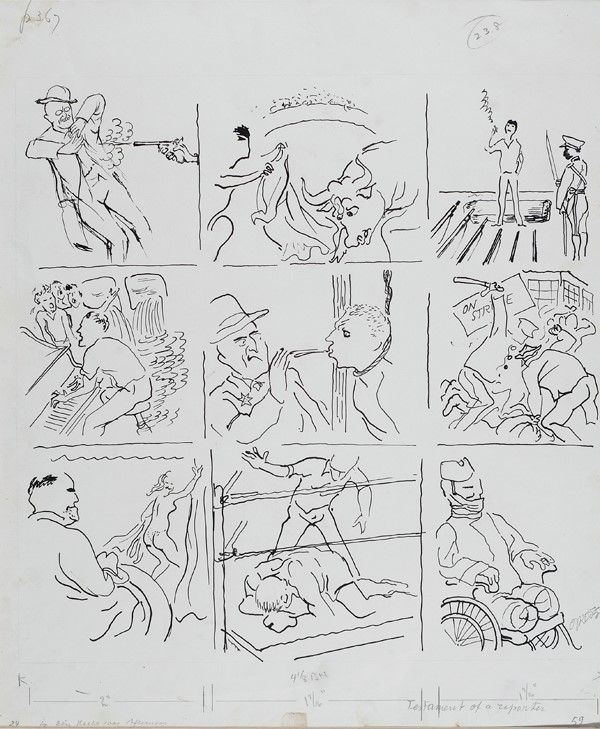 George Grosz - 9 Vignettes