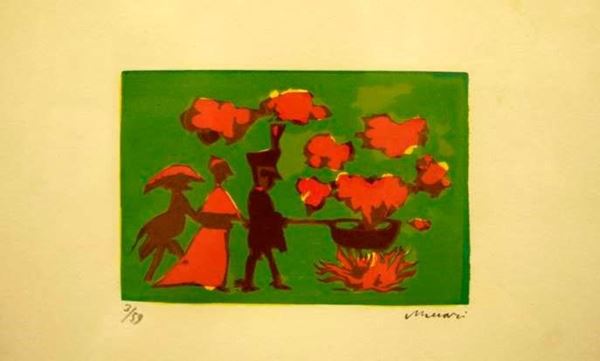 Mino Maccari - Il potere in cucina