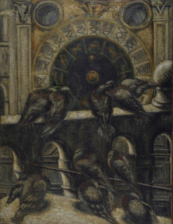Anonimo, XX sec. - Orologio del campanile San Marco a Venezia