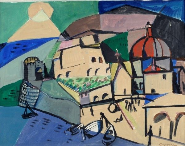 Carlo Severa - Coppia di Dipinti