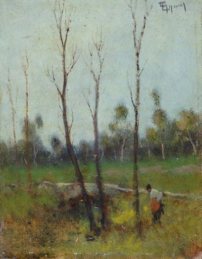 Paesaggio con Figura