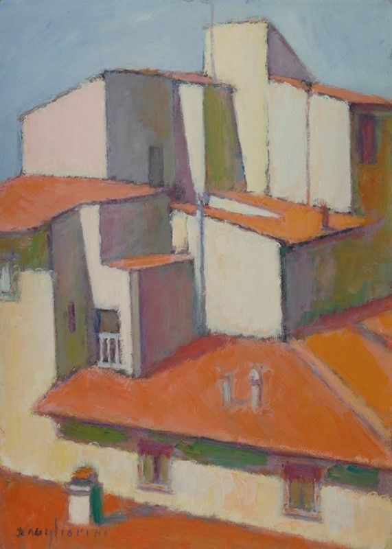 Dino Migliorini - Tetti e case