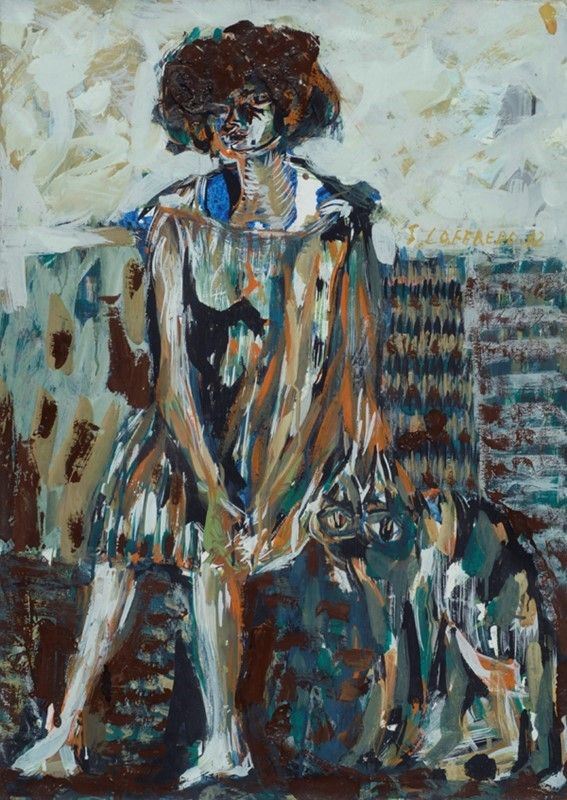 Silvio Loffredo - Donna con Gatto