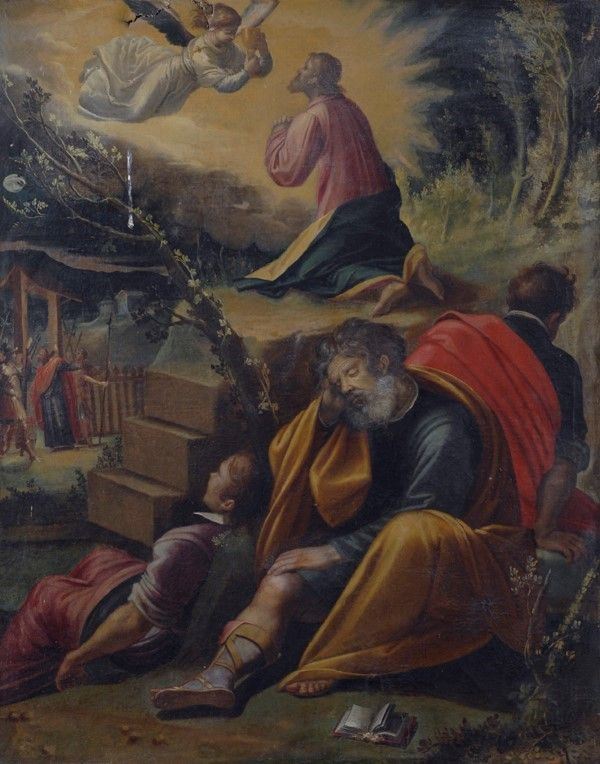 Scuola Fiorentina, XVII Sec. - Cristo Nell'orto dei Getsemani