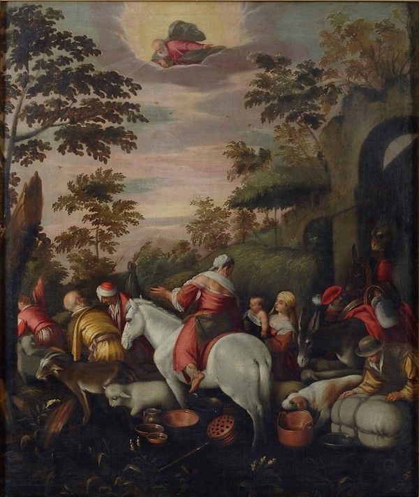 Leandro Bassano - Il trasferimento sull'Arca