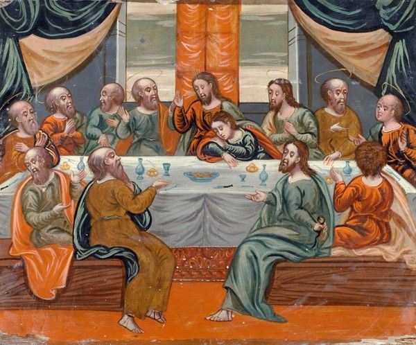 Anonimo, fine XVII sec. - Ultima Cena