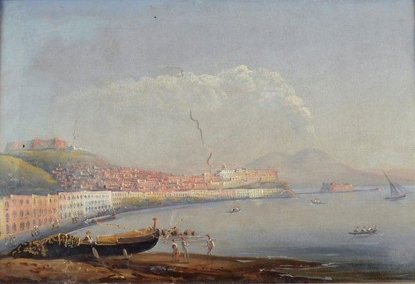 Anonimo, XIX Sec. - Golfo di Napoli