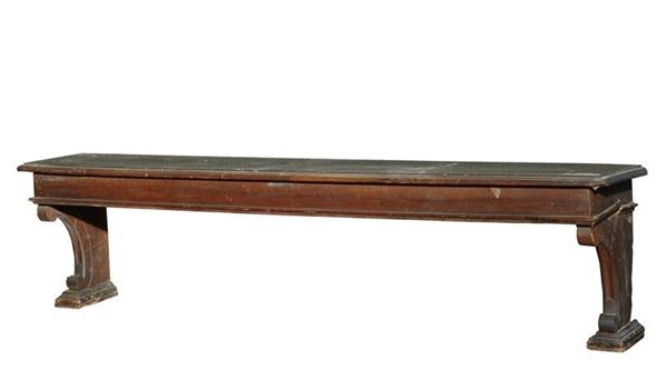 Panca  - Asta Antiquariato - mobili, dipinti e oggetti di arredo - Galleria Pananti Casa d'Aste