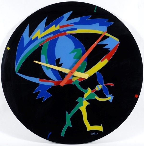 Ugo Nespolo - Orologio da Parete