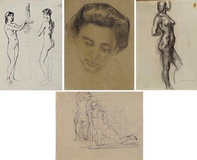 Adamo ed Eva; Volto; Nudi; Nudo