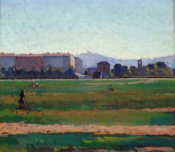 Valentino Ghiglia - Paesaggio