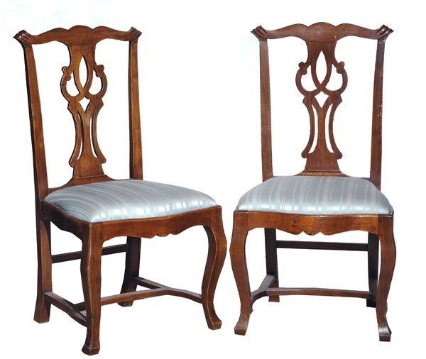Due sedie  - Asta Antiquariato - mobili, dipinti e oggetti di arredo - I - Galleria Pananti Casa d'Aste