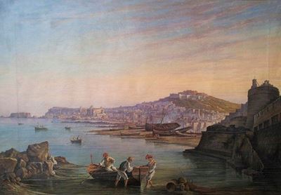 Veduta della Marinella, Napoli