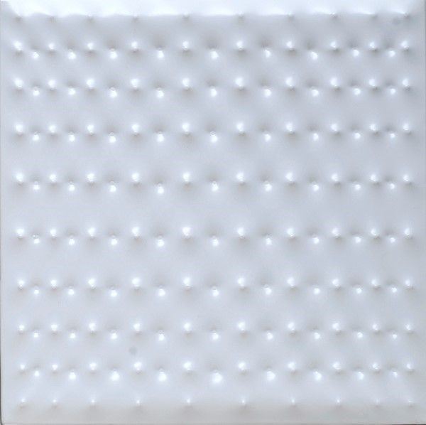 Enrico Castellani : Senza titolo  (1968)  - Multiplo in PVC bianco - Asta Autori del XIX e XX sec. - I - Galleria Pananti Casa d'Aste