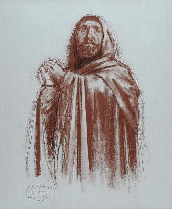 Silvestro Pistolesi - Figura di Frate Orante
