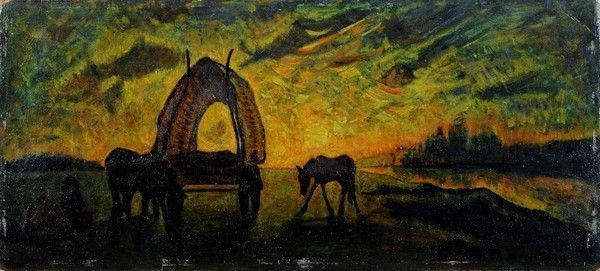 Luigi Michelacci - Sosta al tramonto