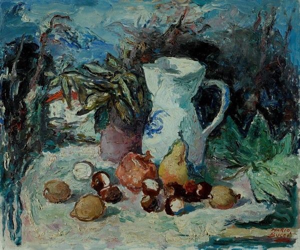 Mario Bucci - Natura morta all'aperto