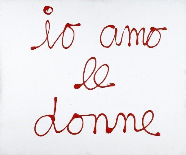 Ben Vautier - Io Amo le Donne