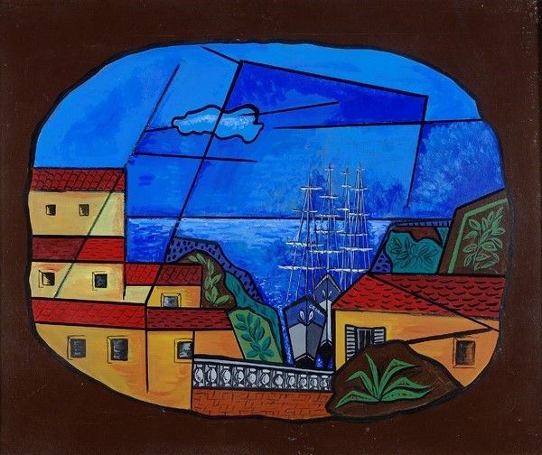 Pippo Oriani - Paesaggio marino