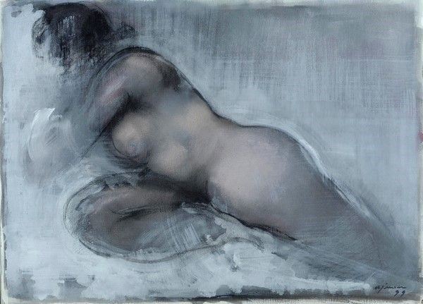Giuseppe Ajmone - Nudo