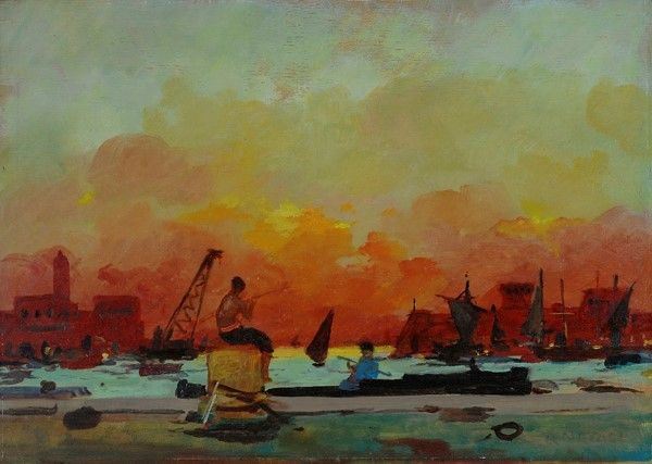 Renato Natali - Porto Vecchio a Livorno